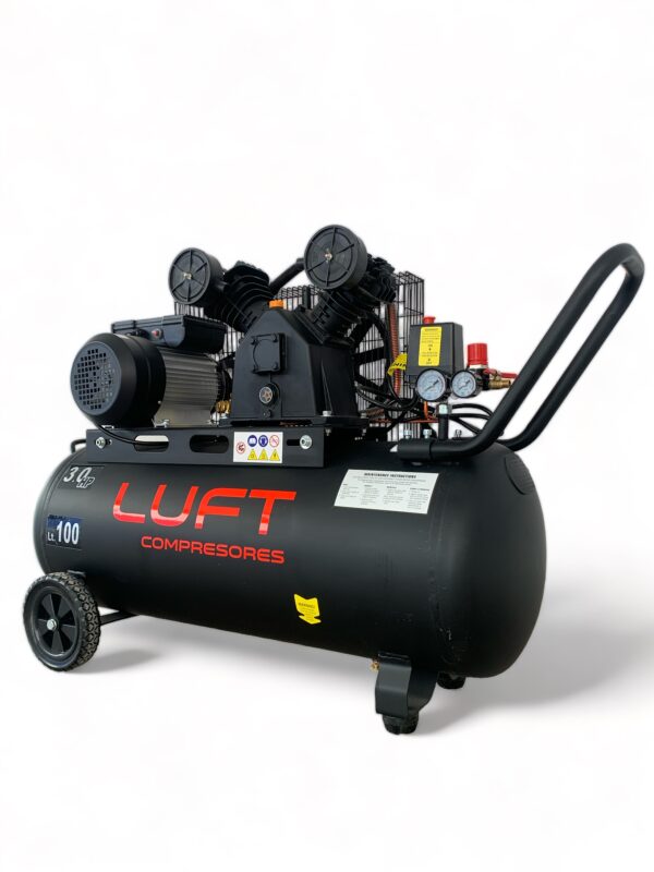 Compresor 3HP 100 Litros - Imagen 2