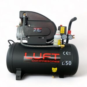 Compresor de Aire 2 HP 50 Litros