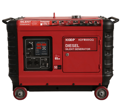 Generador Koop 6.5KVA-6KVA Diesel Ultra Insonoro KDF8500QQ + ATS